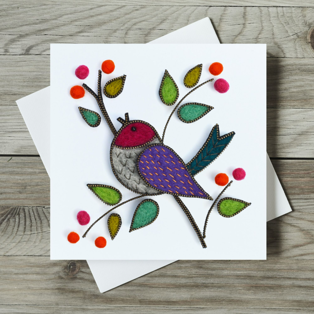 Berry Chorus Greeting Card
