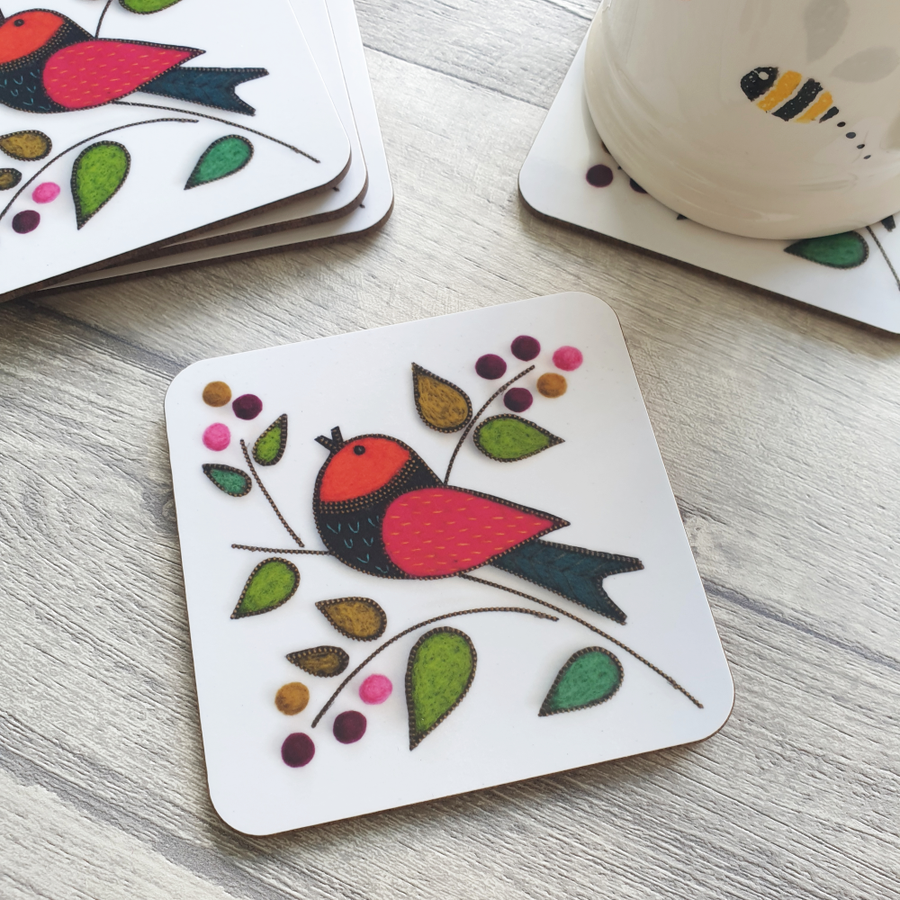 Songbird coaster